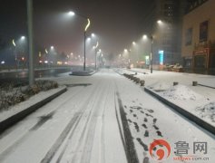菏泽迎来2019年首场降雪